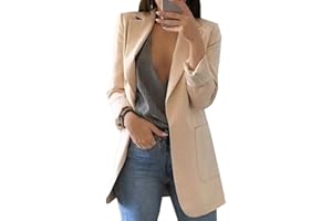 BAIXIAOCHI Giacca Da Abito Da Donna Temperamento Slim Cardigan A Maniche Lunghe Con Risvolto Primaverile E Autunnale