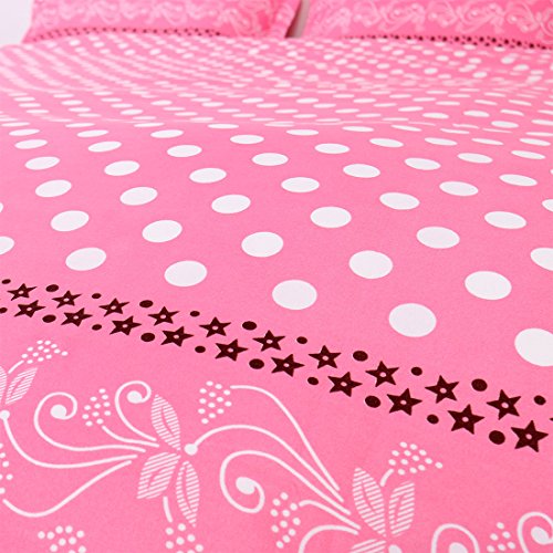 sourcingmap® Single Queen King Super Kissenbezug Schlafdecke Matratze Bettzeug set - 5