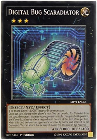 Yu-Gi-Oh! Digital Bug Scaradiator SHVI-EN054 Common