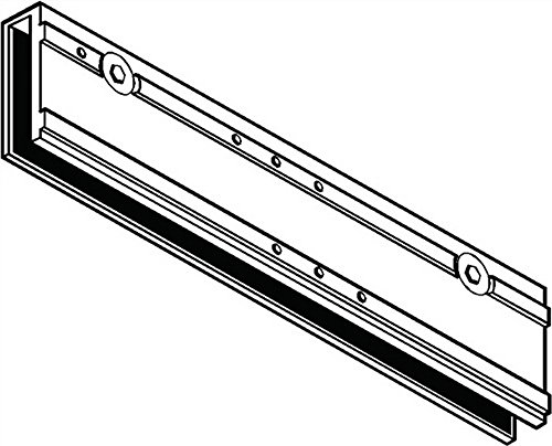 Preisvergleich Produktbild Klemmplatte für TS 5000 silber für Ganzglastüren