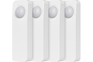 THIRDREALITY Zigbee Motion Sensor 4 Pack, Zigbee Hub richiesto, Pet Friendly, funziona con Home Assistant, SmartThings, Aeotec, Homey, Hubitat o dispositivi Echo con hub Zigbee integrato