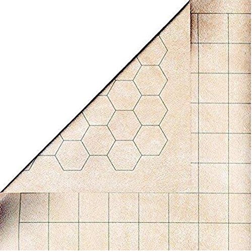 Chessex Role Playing Play Mat: MEGAMAT Double-Sided Reversible Mat for RPGs a...