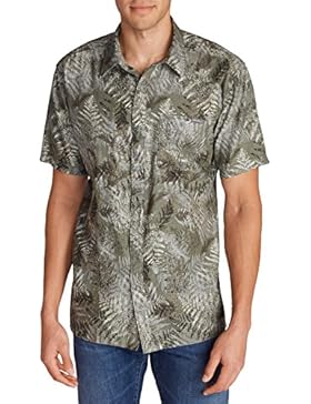Eddie Bauer Herren Larabee II Kurzarmhemd - bedruckt
