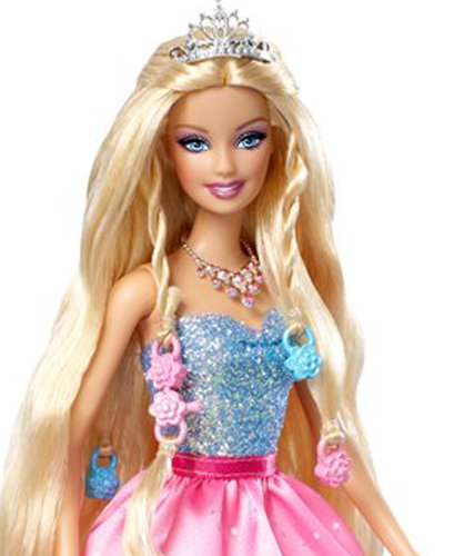 Barbie Princess Cut and Style Princess Doll