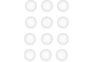 LeFix 12 Pcs 1.5cm Diameter Silicone Rubber Feet with Adhesive Compatible with Dell Asus Lenovo HP Laptop Computer Case Keyboard Riser Device Feet Multipurpose White