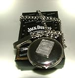 Jack Daniels, Taschenuhr, Chrom poliert – JD Label