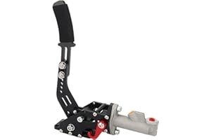 Ioensy Accessorio Leva Freno a Mano Idraulico Universale per Auto, Leva Freno di Emergenza Freno E per Auto, Installazione Semplice, qualità, Nero