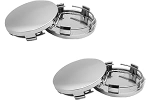 BFUZXY 4 Stück Radnabenkappen,Nabendeckel 60mm,Radnabenabdeckung,ABS Felgendeckel für Auto Zubehör,Radkappen,Universal Nabenkappen,Radnabendeckel für Vw BMW Mercedes Audi Skoda Alufelgen(OD 60mm ID 56mm)