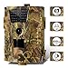 Produktbild SUNTEKCAM Mini Wildkamera 12MP 1080P Full HD Infrarot LED Jagdkamera 90 ° Weitwinkel Infrarote Wasserdicht Bewegungsmelder Fotofalle Trail Camera für Jagd, Überwachung von Eigentum und Tieren