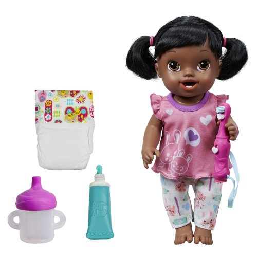 Baby Alive Brushy Brushy Baby Doll - African American