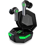 PTron Bassbuds Rush Bluetooth True Wireless in Ear Earbuds with Mic, Gaming 40ms Low Latency, 35Hrs Playtime, Deep Bass, ENC 