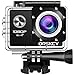 Produktbild ORSKEY Action Cam 1080P Wifi Unterwasserkamera Full HD 12 MP Sport Kamera Wasserdicht Helmkamera 170 Weitwinkel mit 2 wiederaufladbaren Batterien und Montage Zubehör Kits