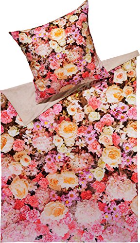 Preisvergleich Produktbild REDBEST Wendebettwäsche - Bettbezug - Kissenbezug Renforcé 155x220 cm (80x80 cm) - 100% Baumwolle, strapazierstark, atmungsaktiv mit Reißverschluss (weitere Größen)