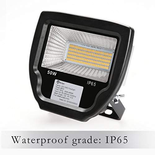 Anten® LED Fluter 50W Außenstrahler Flutlicht Scheinwerfer Baustrahler wasserdicht Neutralweiß - 3