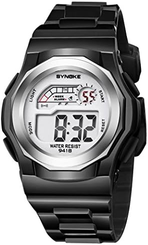 Wrist Watches BeatutyTop Watches For Men Watches Of Wales Watches UK Watches For Kids Children Boys Student Waterproof Sports Watch LED Digital Date Wristwatch (Black)