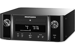 Marantz Melody X (M-CR612) HiFi Anlage, CD-Player, DAB+ Radio, Musikstreaming, HEOS Multiroom, Bluetooth & AirPlay 2, Alexa Kompatibel, 2 Optische TV-Eingänge