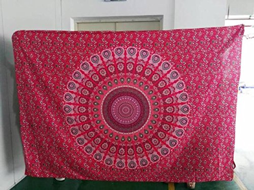 Huihong Frauen Sommer Boho Mandala Strand Handtuch Deckung Bikini Kleid Bademode Kimono Tunika Picknick Serviette - 3