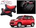 Auto Pearl - Premium Make Black and Red Designer Car Neck Rest Pillow For - Mahindra TUV 300 RS.280.00