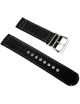 Citizen Ersatzband Uhrenarmband Nylon Band 21mm schwarz für BM6831