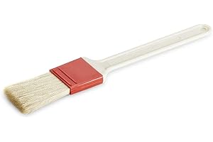 thermohauser Pennello con setole naturali, modello lungo, larghezza 3,5 cm, lunghezza setole circa 5,5 cm