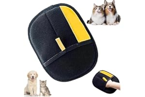 HOIDOKLY 2026 Nuevo Movimiento De Cabello Para Mascotas Glove, Guantes Antiestáticos Reutilizables De Doble Cara, Usados Para Limpiar, Depilación Y Belleza Para Sofás (1 Pieza)