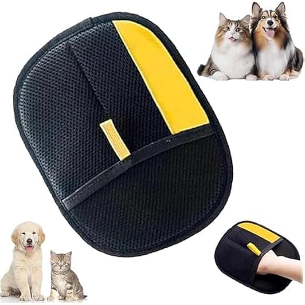 Gants Anti-poils Pour Chat/chien – 2 Pièces, Double Face, Réutilisables, Lavables, élimination Poils Morts - 7