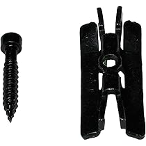 50 Stück WPC Clips 8mm - Edelstahl Befestigungsclips Für Terrassendielen