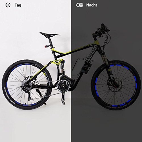 Motoking Reflektor-Aufkleber-Set für Mountainbike oder Fahrrad, reflektierend, 10mm - 3
