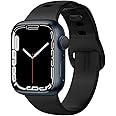 Spigen Silicone Fit Compatible with Apple Watch Strap for Apple Watch Ultra 2/Ultra 49mm, Series 9/8/7 45mm, Series SE2/6/SE/5/4 44mm and Series 3/2/1 42mm