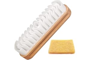 Lamondre Suede Brush, Suede & Nubuck Cleaning Kit - Crepe Brush Rubber - Suede Shoe Brush for Cleaning a kinds of Suede Nubuck Leathers