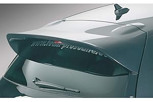 RDX Racedesign Roof spoiler compatible with Volkswagen Scirocco 2008- (PU), blue|grey