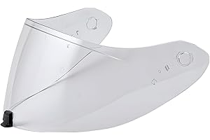 Guajiro - Visor Compatible with Scorpion EXO | R1 Evo Air | R1 Carbon Air | 1400 Evo Air | 1400 Carbon Air | 520 Evo Air | 391 | Pinlock Enabled Polycarbonate Screen (Clear)