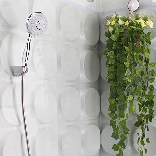 Rovtop Duschkopf Handbrause mit Antikalk-Funktion 4 Strahlarten verchromte - 7