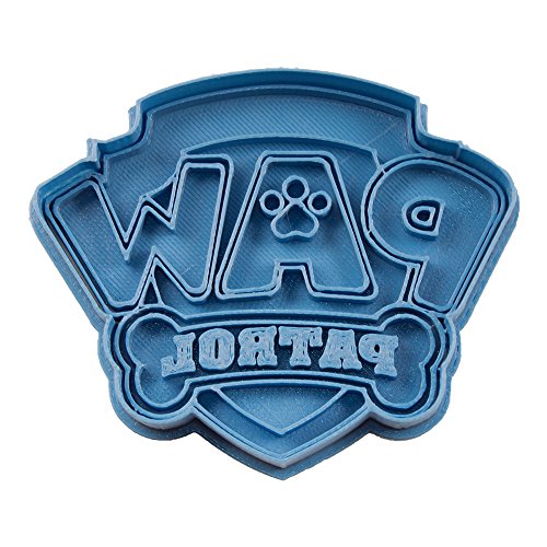 Escudo de paw patrol cortador de galletas