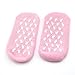 1 Pair Moisturize Soften Repair Dry Skin Gel SPA Socks Pink