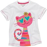 Animal Crazy Girls Cute Cat Short Sleeved T-Shirt