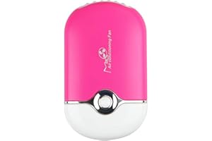 Tongping USB Mini Ventilator Klimaanlage Gebläse für Wimpernverlängerung (Rose)