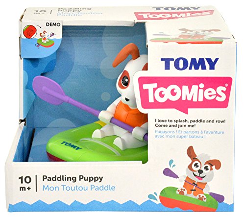Tomy Wasserpsielzeug „Paddy der paddelnde Welpe“ – hochwertiges Badewannenspielzeug – ab 10 Monate - 7