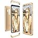 Produktbild CE-Link Kompatibel mit Samsung Galaxy S9 Plus S9+ Hülle Hardcase 3 in 1 Handyhülle Ultra Dünn Hartschale 360 Grad Full Body Schutz Hart PC Skin Rückdeckel Bumper - Gold