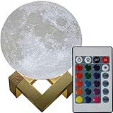 Nur für die Ausführung 15cm und 20cm!! 1x 3D-Mond Lampe im Durchmesser von ca. 15 cm, 1x Fernbedienung mit Batterie, 1x Lampenfuss, 1x USB-Kabel, 1x USB Netzteil (220V), Bedienungsanleitung in Deutsch. Die 8cm Mondlampe ist ohne Fernbedienung!