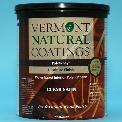 Vermont Natural Coatings PolyWhey FURNITURE FINISH - Satin - Gallon by Vermont Natural Coatings