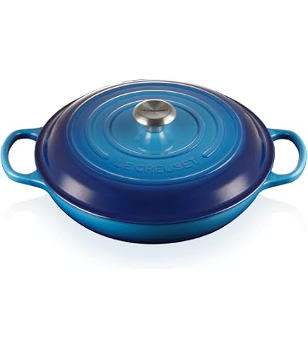 Faitout en Fonte Émaillée - LE CREUSET - 26 cm - 2 L - Compatible Induction - Couvercle en Inox - Maison