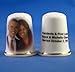 Produktbild birchcroft Porzellan China zum Sammeln Fingerhut Präsidenten & First Ladies Barack & Michelle Obama