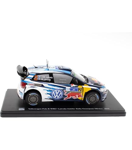 ixo volkswagen polo R WRC monte carlo rally 2016 S ogier & J