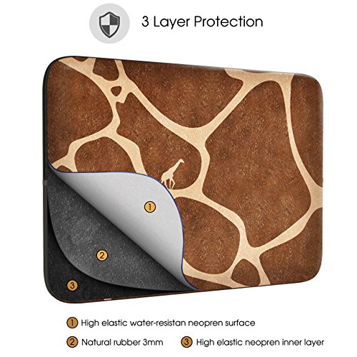 Sidorenko Designer Tablet Tasche für 9,7 Zoll aus Neopren max. Geräteabmessungen 25,7 cm x 19 cm - 3