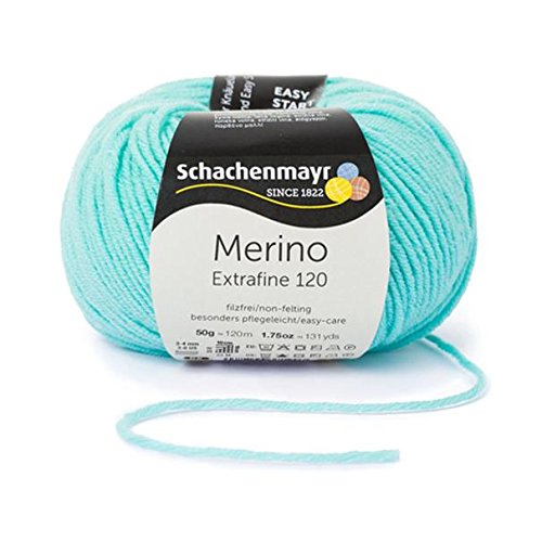 Schachenmayr 9807552-00167 Handstrickgarn, Wolle, mint