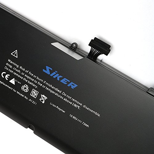 SIKER® 10,95 V neuen Laptop akku für Apple A1321 A1286 (nur für 2009 2010 Version)MacBook Pro 15″ passt MB985/A MC118 MB986 - 2