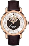 t0502073711704 Tissot Power Matic Damen-Armbanduhr Braun Lederband Mop Zifferblatt