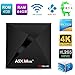 Produktbild HUAXING Android 8.1 TV Box 4GB + 32GB 4K Ultra HD Smart TV Box Quad-Core 64Bit CPU 2.4G WiFi 100M LAN 3D H.265 Set Top Box Mit Fernbedienung