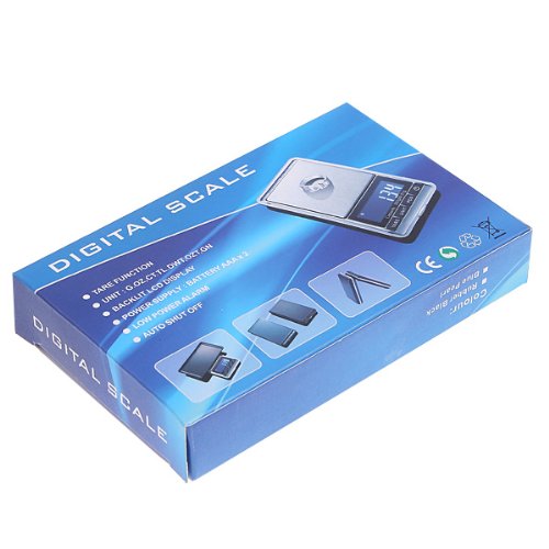 KKMOON Digitale Kalibriergewicht Präzisionswaage / Briefwage / Feinwaage / Goldwaage / Taschenwaage/Küchenwaage/ Schmuckwaage/ Münzwaage 200g/0.01g - 6